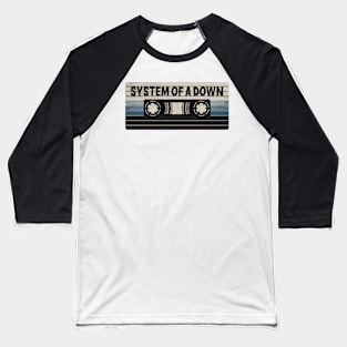 System of a Down Mix Tape Baseball T-Shirt